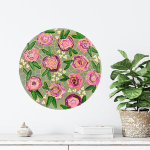 Blooming Mosaic (16in round)