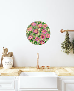 Blooming Mosaic (16in round)