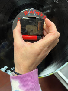 Black Hole Sun Vinyl Record Clock