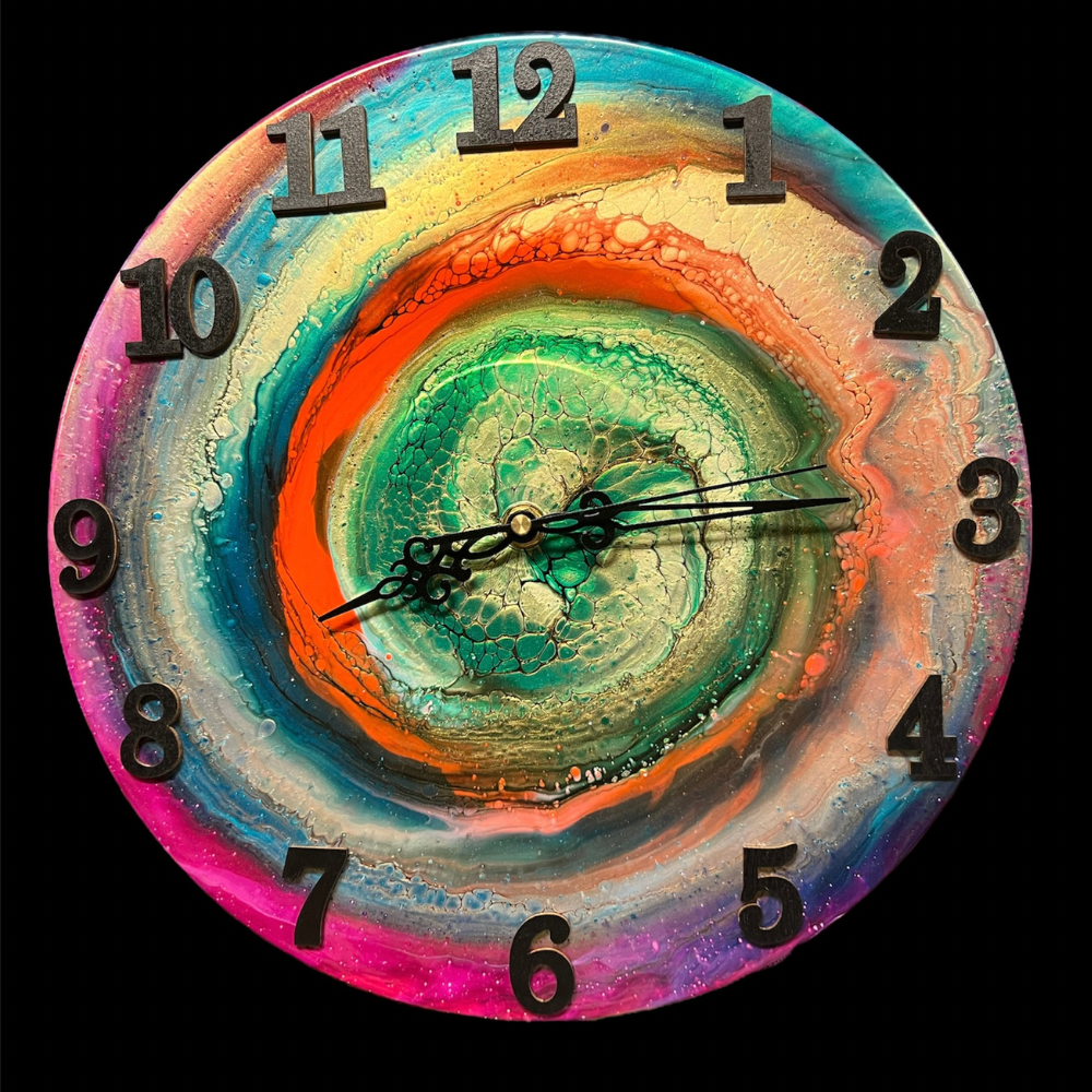 Twilight Zone Vinyl Record Clock